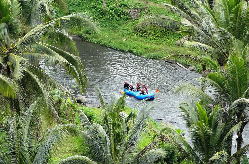 Rafting on the Ayung River